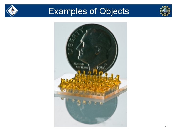 Examples of Objects 20 