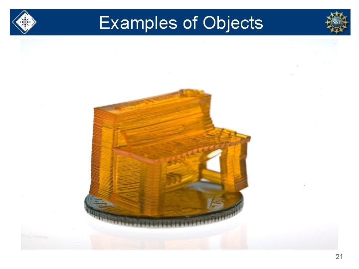 Examples of Objects 21 