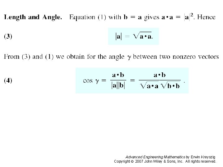 Page 372 (1) Advanced Engineering Mathematics by Erwin Kreyszig Copyright 2007 John Wiley &