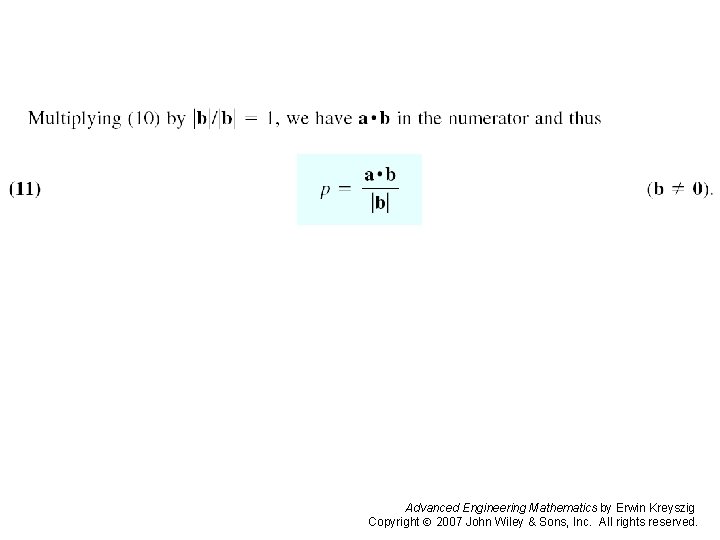 Page 374 b Advanced Engineering Mathematics by Erwin Kreyszig Copyright 2007 John Wiley &