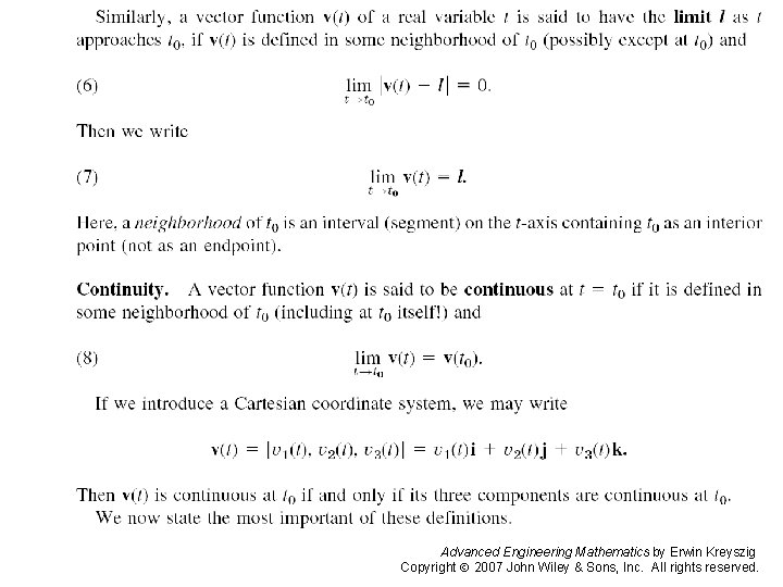 Page 387 a Advanced Engineering Mathematics by Erwin Kreyszig Copyright 2007 John Wiley &