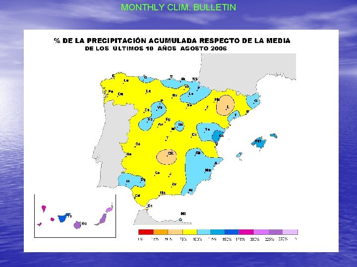 MONTHLY CLIM. BULLETIN 