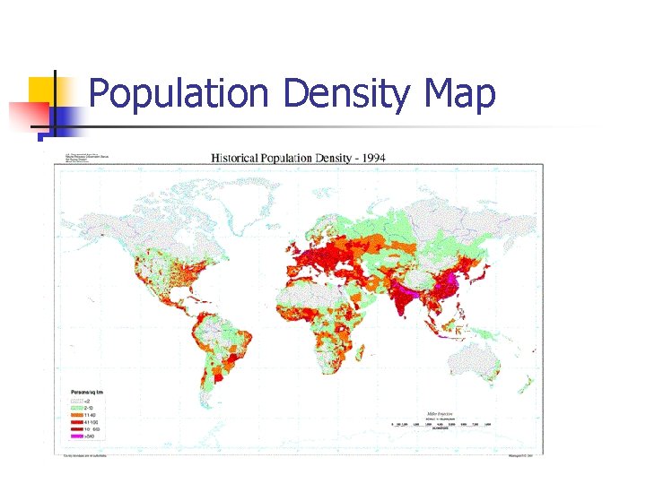 Population Density Map 