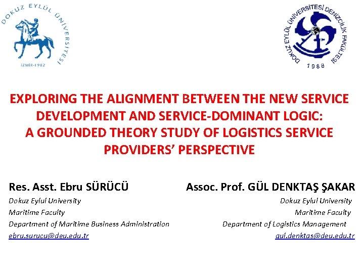 EXPLORING THE ALIGNMENT BETWEEN THE NEW SERVICE DEVELOPMENT AND SERVICE-DOMINANT LOGIC: A GROUNDED THEORY