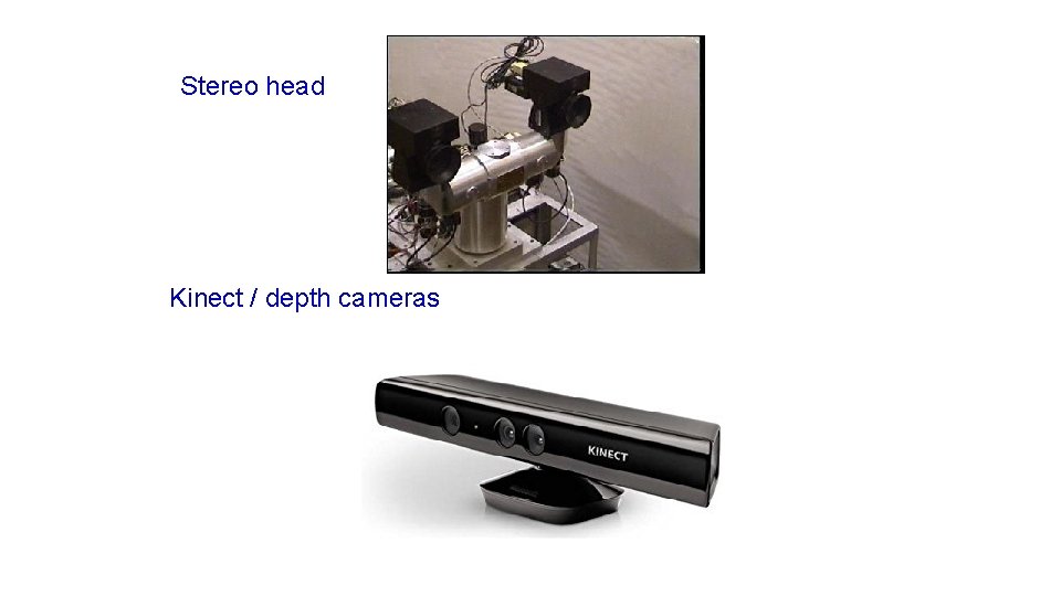 Stereo head Kinect / depth cameras 