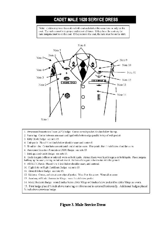 Figure 3. Male Service Dress 