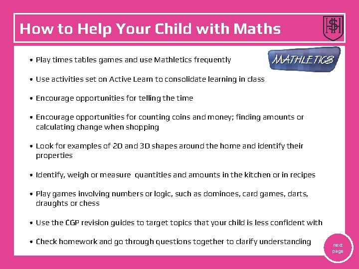 How to Help Your Child with Maths • Play times tables games and use