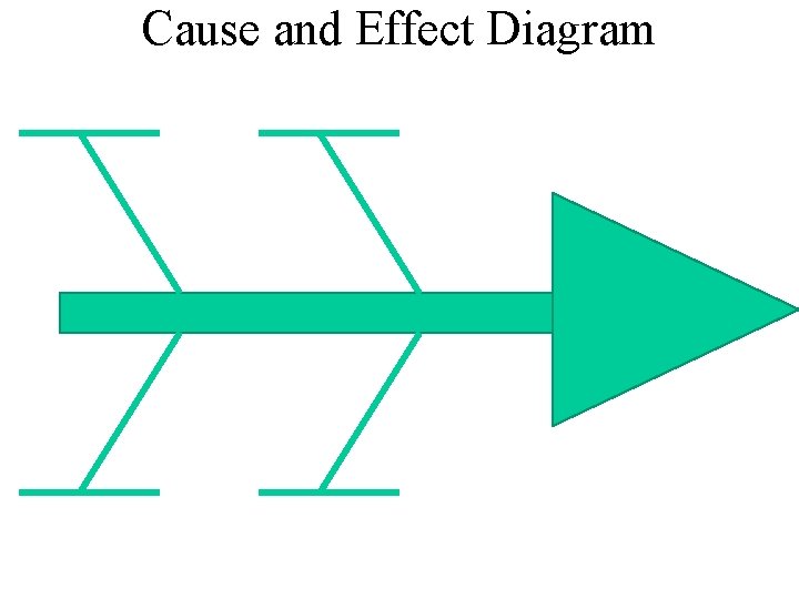 Cause and Effect Diagram 