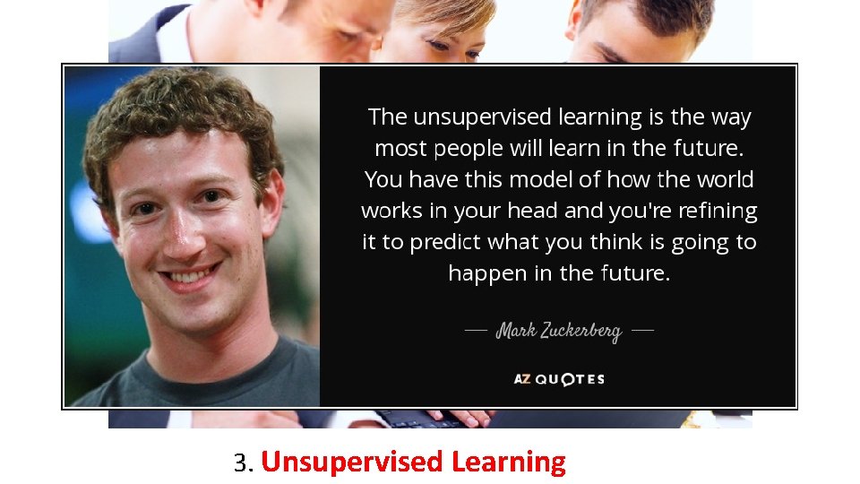 3. Unsupervised Learning 