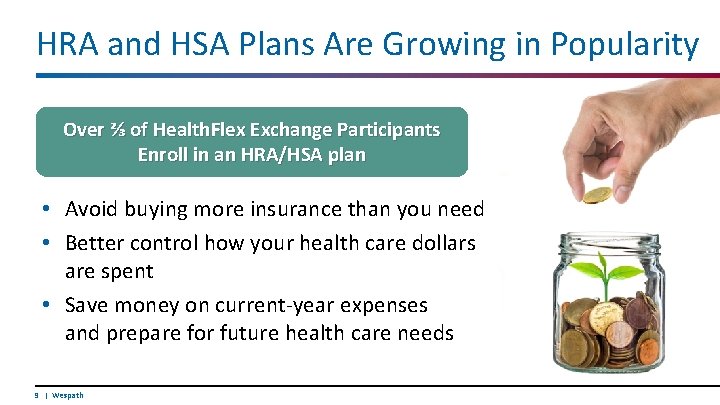 HRA and HSA Plans Are Growing in Popularity Over ⅔ of Health. Flex Exchange