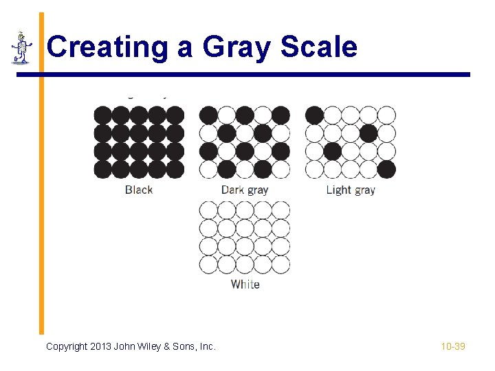 Creating a Gray Scale Copyright 2013 John Wiley & Sons, Inc. 10 -39 Creating a Gray Scale Copyright 2013 John Wiley & Sons, Inc. 10 -39