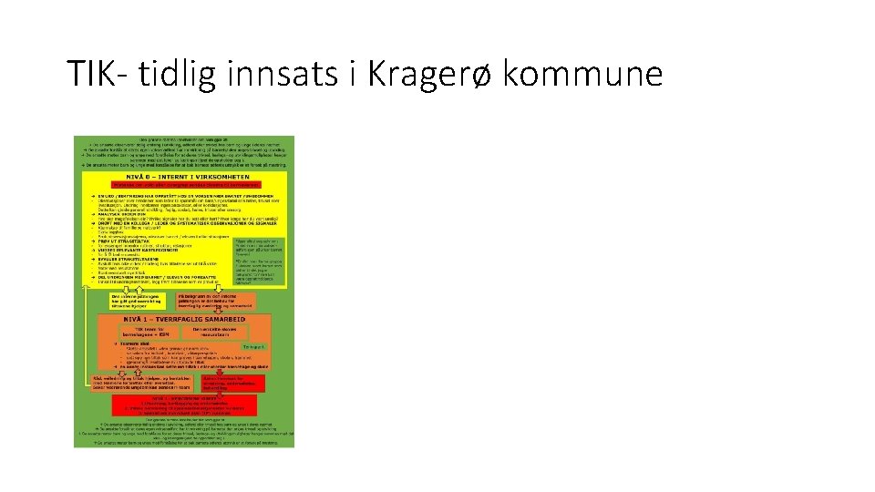 TIK- tidlig innsats i Kragerø kommune 