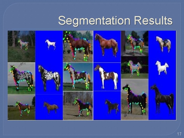 Segmentation Results 17 Segmentation Results 17