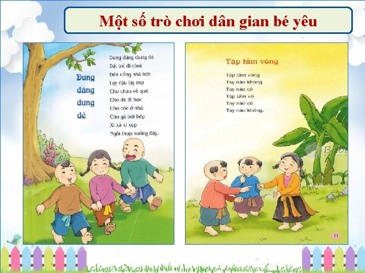 Một số trò chơi dân gian bé yêu 