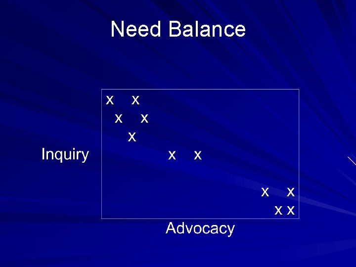 Need Balance Need Balance