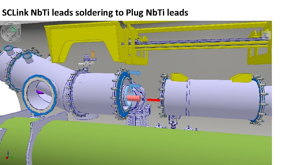 SCLink Nb. Ti leads soldering to Plug Nb. Ti leads 