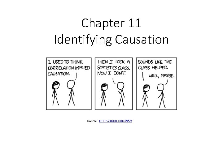 Chapter 11 Identifying Causation 