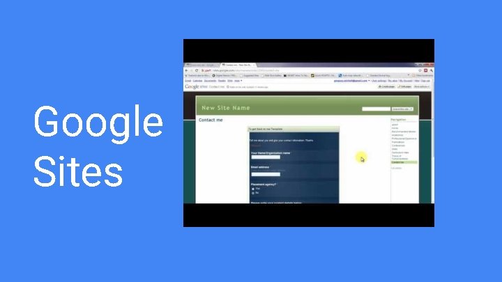 Google Sites 