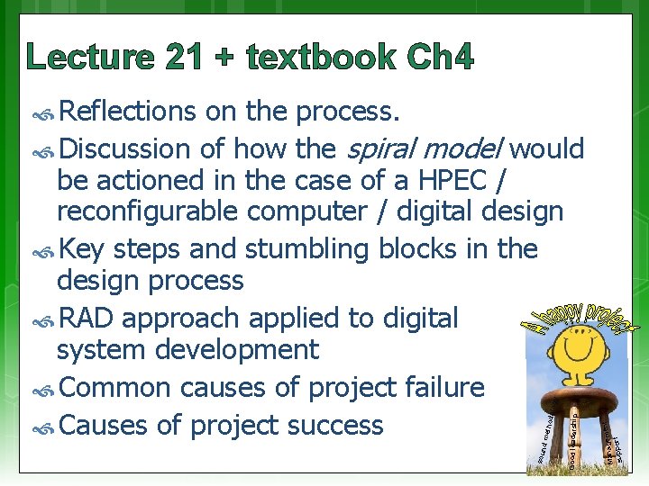 Lecture 21 + textbook Ch 4 ment Manage rt o p sup thod d