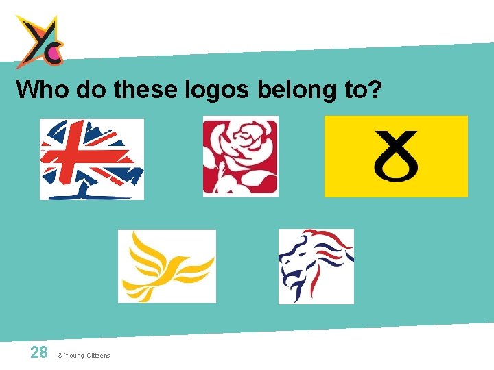 Who do these logos belong to? 28 © Young Citizens 