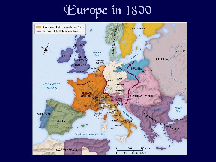 Europe in 1800 