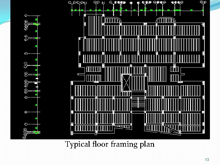 Typical floor framing plan 13 