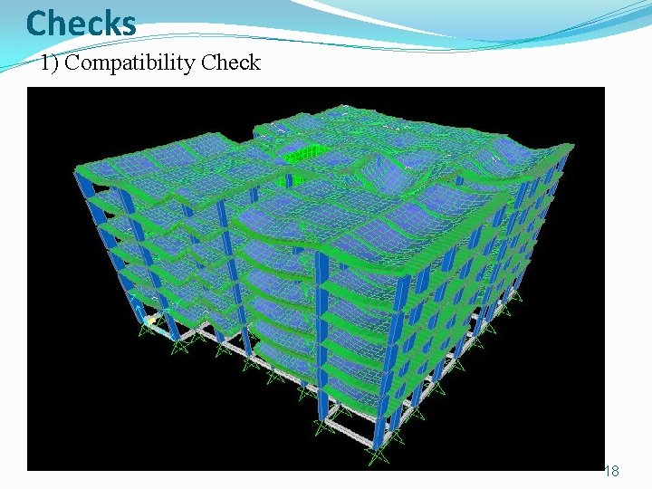 Checks 1) Compatibility Check 18 