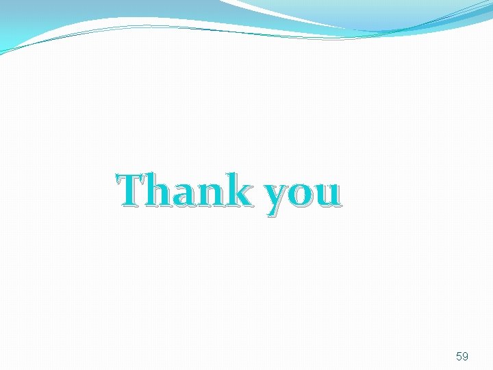 Thank you 59 