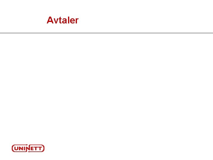 Avtaler 