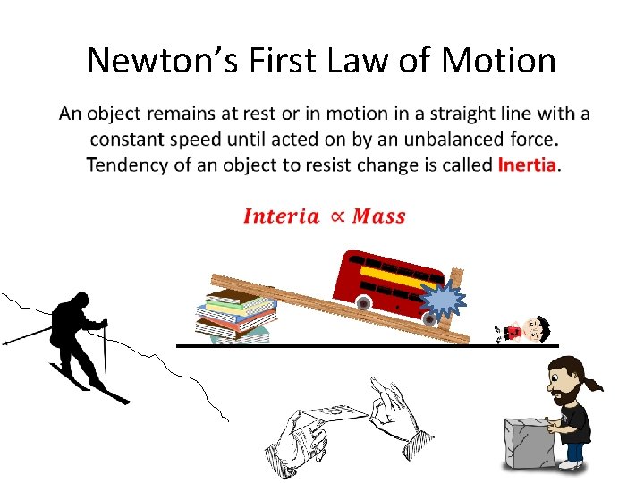 Newton’s First Law of Motion 