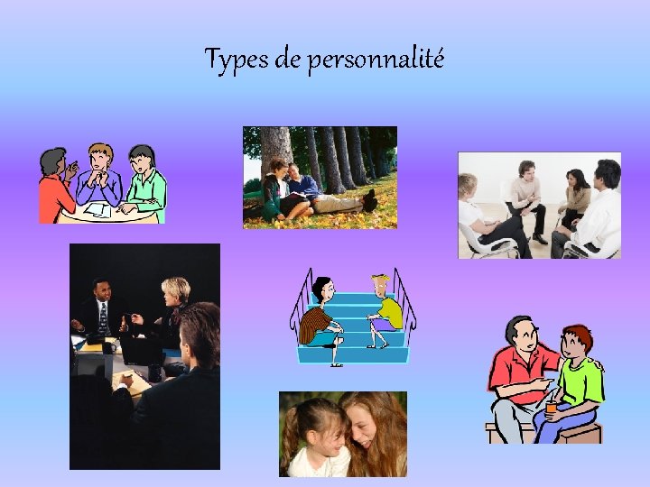 Types de personnalité 