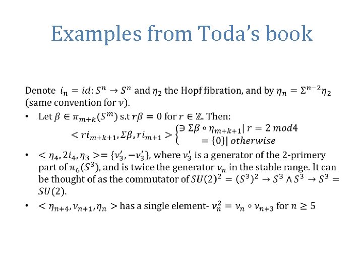 Introduction to Toda Brackets and secondary operations By