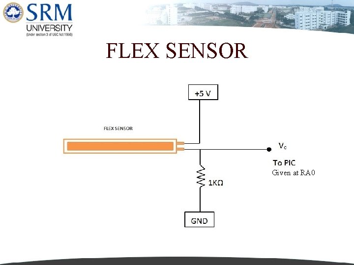FLEX SENSOR Given at RA 0 