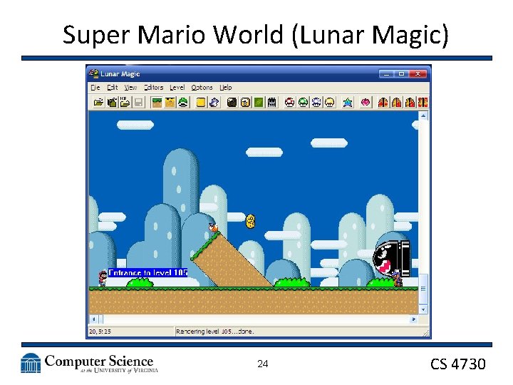 Super Mario World (Lunar Magic) 24 CS 4730 