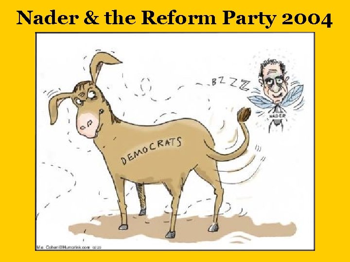 Nader & the Reform Party 2004 