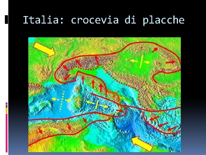 Italia: crocevia di placche 