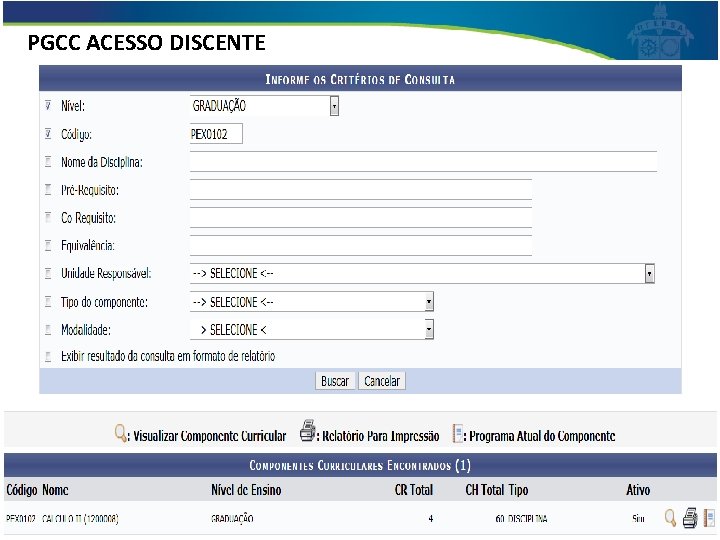 PGCC ACESSO DISCENTE 