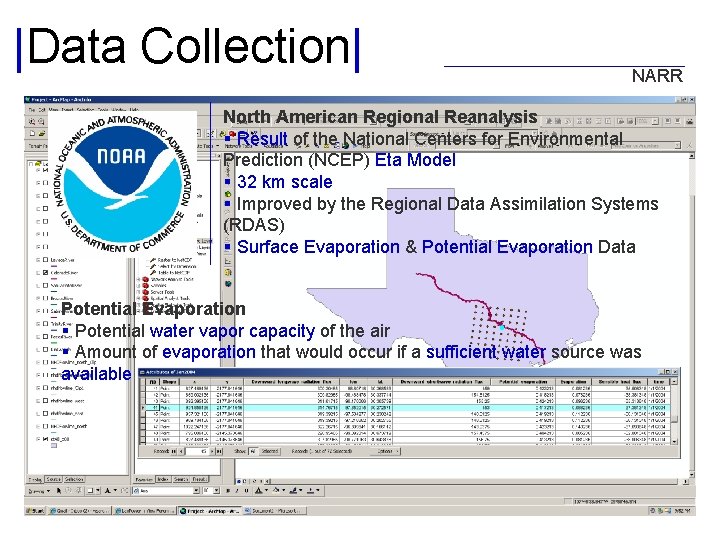 |Data Collection| NARR North American Regional Reanalysis § Result of the National Centers for