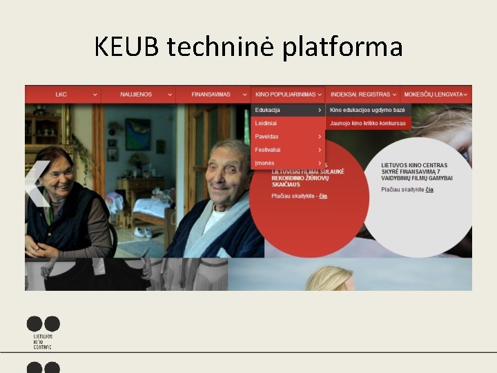 KEUB techninė platforma 