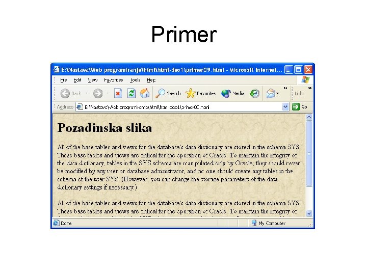 Primer 