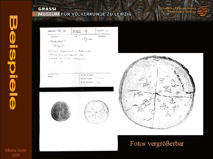 Beispiel 6 Fotos vergrößerbar Marita Ando 2005 