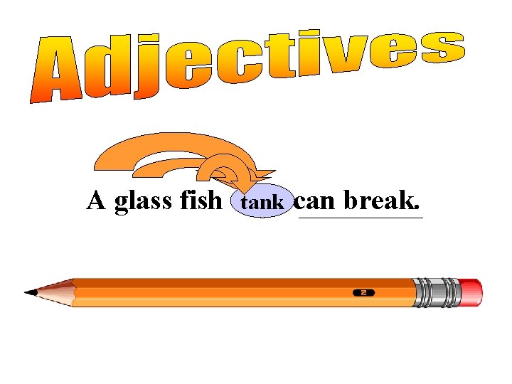 tank can break. A glass fish tank 