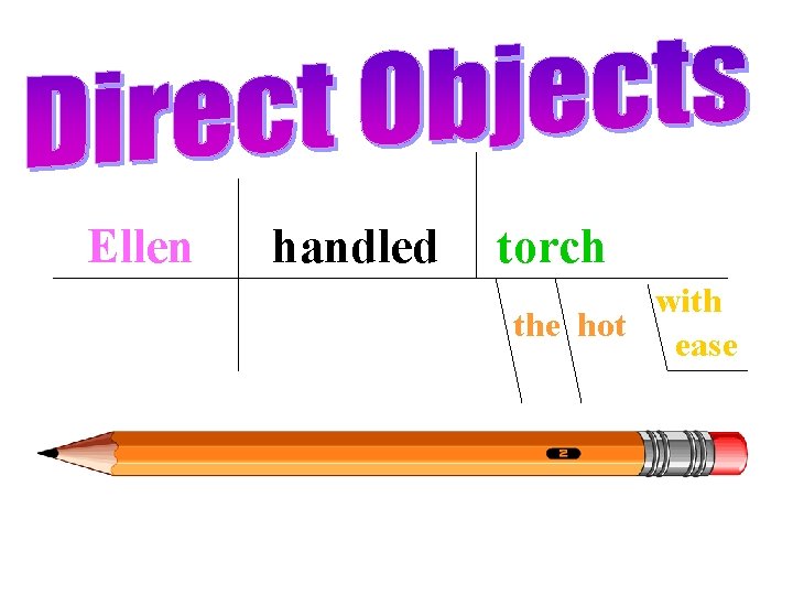 Ellen handled torch with the hot ease 