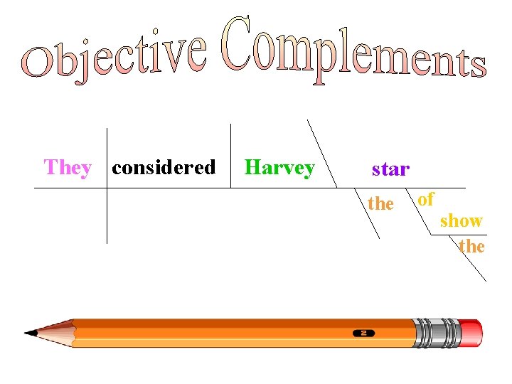 They considered Harvey star the of show the 