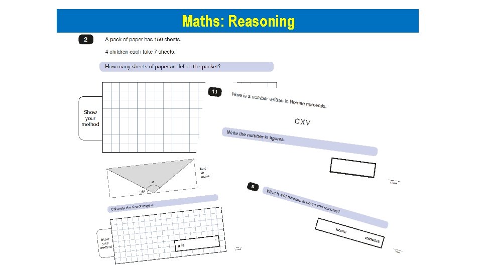 Maths: Reasoning 