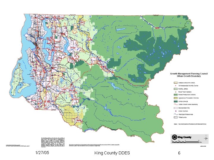 1/27/05 King County DDES 6 