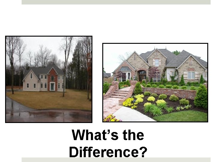 What’s the Difference? 