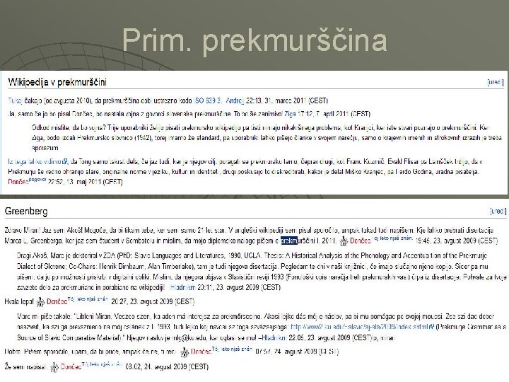 Prim. prekmurščina 