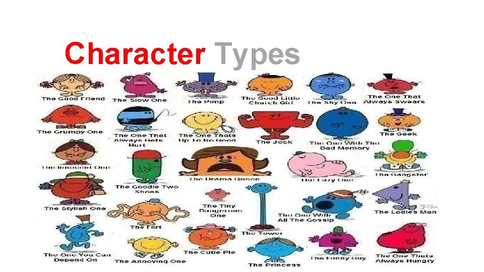 Character Types 