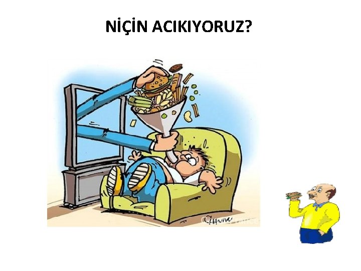 NİÇİN ACIKIYORUZ? 